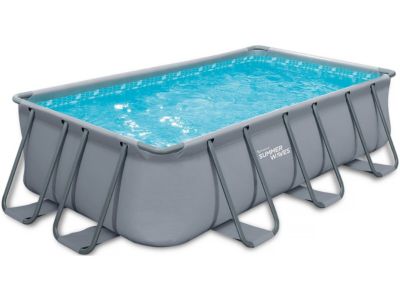 Piscine tubulaire LUDO 3  5.49 x 2.74 x 1.32 m  filtration à  sable 5,1m3H