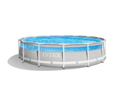 Piscine tubulaire Prism Frame Clearview Ronde Intex 4,27 X 1,07 m