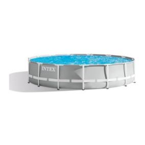 Piscine tubulaire Prism Frame ronde 4,57 x 1,07 m - Intex