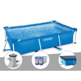 Piscine tubulaire rectangulaire 3,00 x 2,00 x 0,75 m - Intex - 23964