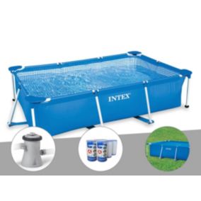 Piscine tubulaire rectangulaire 3,00 x 2,00 x 0,75 m - Intex - 23966