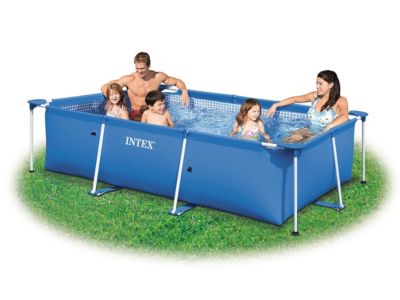 Piscine tubulaire rectangulaire 3,00 x 2,00 x 0,75 m - Intex