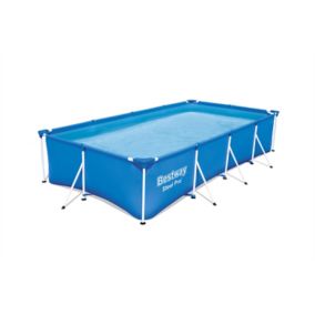 Piscine tubulaire rectangulaire Bestway Steel Pro™ 4 x 2,11 x h.0,81 m