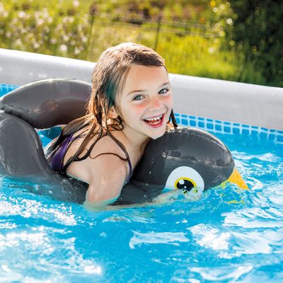Piscine tubulaire rectangulaire Intex Ultra XTR 5,49 x 2,74 x h.1,32 m + stérilisateur au sel + filtre à sable 4m3/h