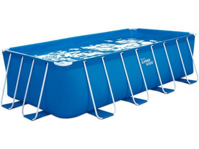 Piscine tubulaire rectangulaire "Milo"  4.88 x 2.44 x 1.22 m  Sans filtration