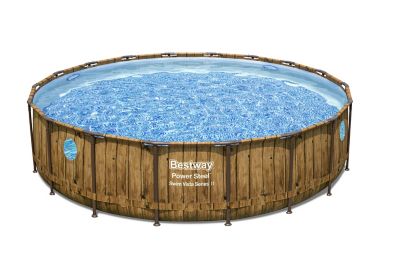 Piscine tubulaire ronde Bestway Power Steel™ Swim Vista™ ø5,49 x h.1,22 m