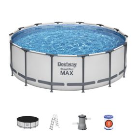 Piscine tubulaire ronde Bestway Steel Pro Max™ ø4,27 x h.1,22 m