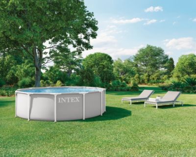 Piscine tubulaire ronde Intex Prism Ø3.66 x H 0.99 m avec pompe