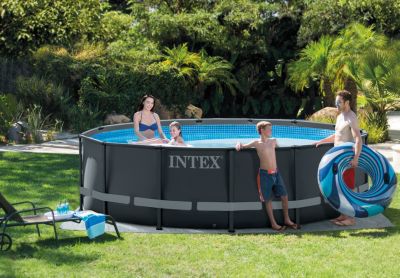 Piscine tubulaire ronde Intex Ultra XTR ø4,27 x h.1,22 m