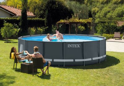 Piscine tubulaire ronde Intex Ultra XTR ø4,27 x h.1,22 m