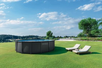 Piscine tubulaire ronde Intex Ultra xtr Ø4.88 x H 1.22 m avec pompe