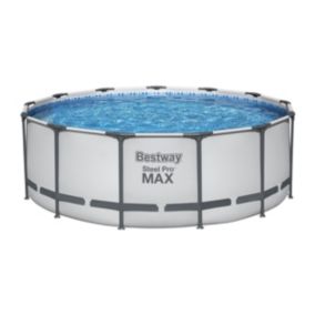 Piscine tubulaire Steel Pro Max ronde 3,96 x 1,22 m - Bestway