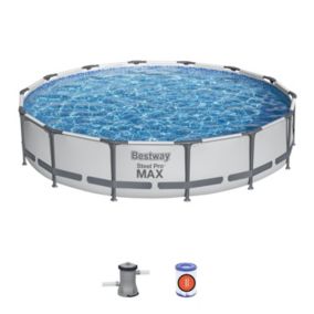 Piscine tubulaire Steel Pro Max ronde 4,27 x 0,84 m - Bestway