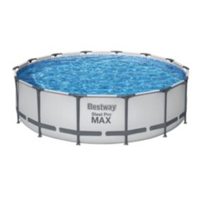 Piscine tubulaire Steel Pro Max ronde 4,27 x 1,07 m - Bestway