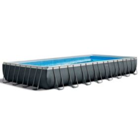 Piscine tubulaire Ultra XTR Frame rectangulaire 9,75 x 4,88 x 1,32 m - Intex