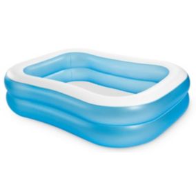 Piscinette blue 203 x 152 x 18 cm - Intex