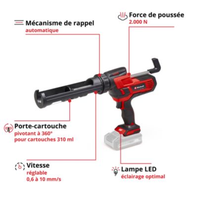 Pistolet à cartouche Einhell TE-SG 18/10 LI - SOLO 18V ( sans batterie)