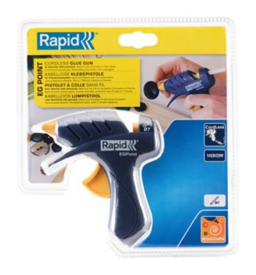 Pistolet à colle 7mm Rapid Point avec cordon amovible  sans fil