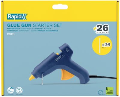 Pistolet à colle + Colle 500g EG111 Rapid