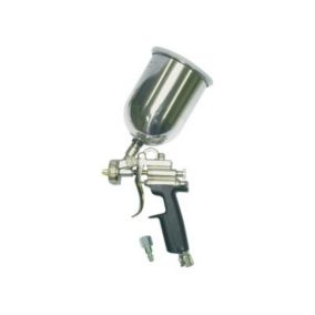 Pistolet de peinture Mecafer OM1 gris et noir 1L