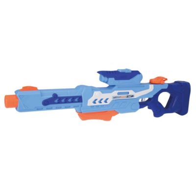Pistolet à eau 120cl - Bleu - 75 cm - Action pompe pour enfants