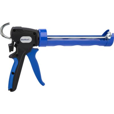 Pistolet à mastic - Outibat - 360 degrés - Double poussée