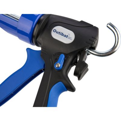 Pistolet à mastic - Outibat - 360 degrés - Double poussée