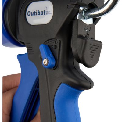 Pistolet à mastic - Outibat - 360 degrés - Double poussée