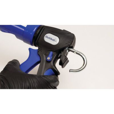Pistolet à mastic - Outibat - 360 degrés - Double poussée