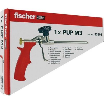 Pistolet à mousse PUP M3 1 pc(s) 33208 - pistolet métallique professionnel pour mousse PU 1K