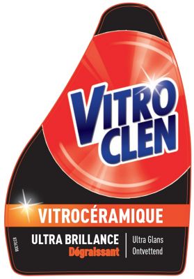 Pistolet nettoyant vitrocéramique et induction Vitroclen 250ml