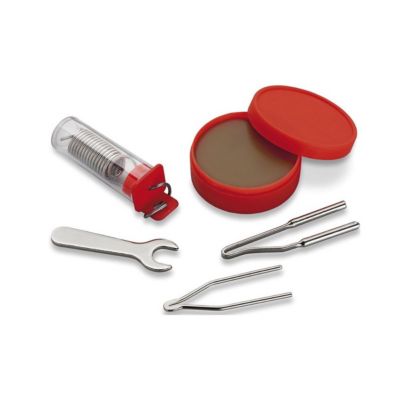 Pistolet à souder 200W- 230V Kit complet avec mallette, 2 pannes, pâte à souder, bobine d'étain Réglage 3 puissances KEMPER