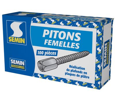 Pitons Femelles Semin, Boite de 100