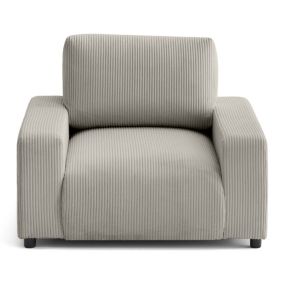 Pivoine - fauteuil en velours côtelé - Lisa Design