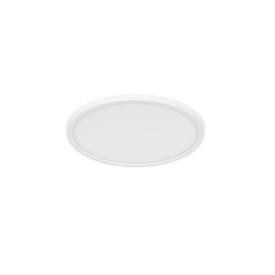Plafonnier à LED blanc neutre 1700lm 14.5W IP44 ⌀30cm blanc GoodHome Thornaby