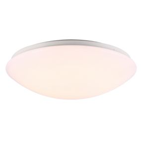 Plafonnier ASK 36, Métal, Couleur Blanc, Salle de bain, LED Module, H.10.5, IP44 / NORDLUX Intérieur