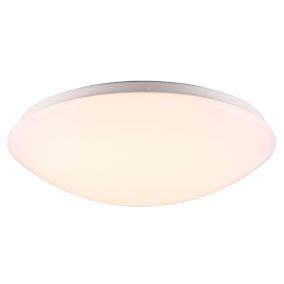 Plafonnier ASK 36, Métal, Couleur Blanc, Salle de bain, LED Module, H., IP44 / NORDLUX Intérieur