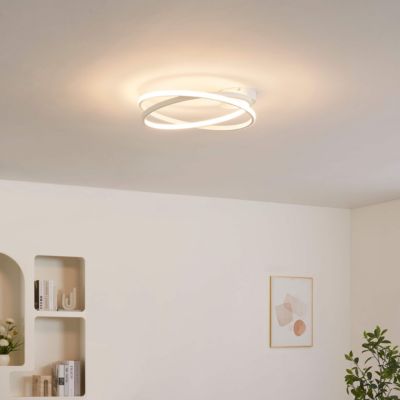 Plafonnier blanc design LED dimmable 50 cm - Unity