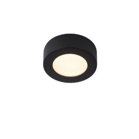 Plafonnier BRICE-LED en aluminium avec LED intégré - Noir - Lucide
