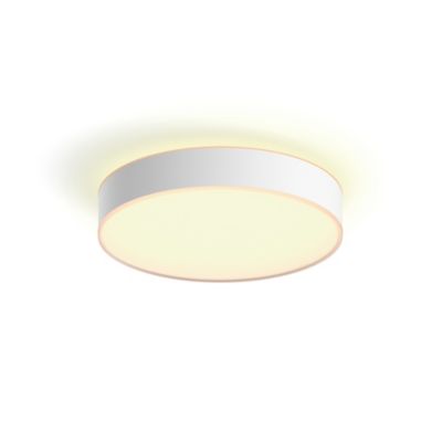 Plafonnier connecté dimmable Bluetooth Philips Hue IP44 Circulaire 2450lm 19,2W blanc