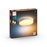 Plafonnier connecté dimmable Bluetooth Philips Hue IP44 Circulaire 2450lm 19,2W blanc