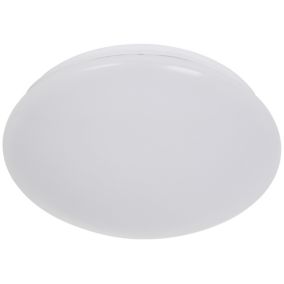 Plafonnier salle de bain blanc GU10 4 x 240 lumens IP44 EGLO, 1333762, Ampoule, luminaire et eclairage