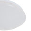 Plafonnier de salle de bain 2 lumières E277W IP44 Ø295mm GoodHome blanc