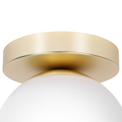 Plafonnier de salle de bain Dorres E14 40W IP44 Ø16cm GoodHome or