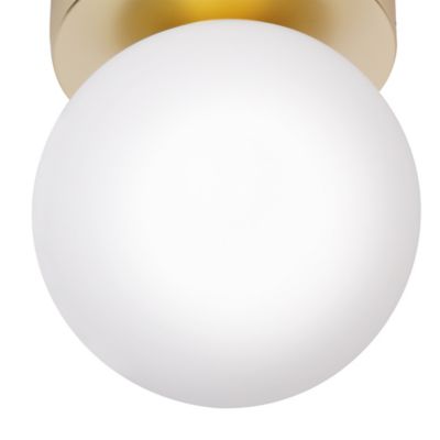 Plafonnier de salle de bain Dorres E14 40W IP44 Ø16cm GoodHome or