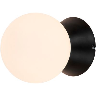Plafonnier de salle de bain noir E14 10W IP44 GoodHome Hoatzin
