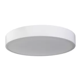 Plafonnier de salle de bain Wapta LED intégrée blanc 1200lm 12W IP44 Ø28,3cm blanc froid & blanc chaud GoodHome