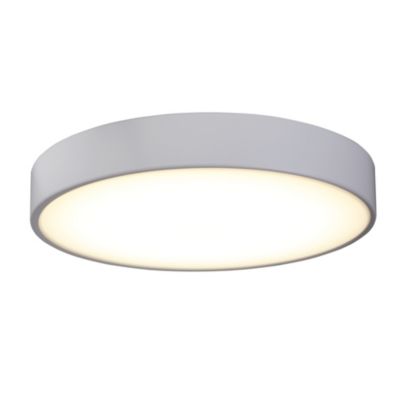 Plafonnier de salle de bain Wapta LED intégrée blanc 1200lm 12W IP44 Ø28,3cm blanc froid & blanc chaud GoodHome