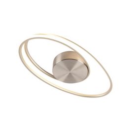 Plafonnier design en acier avec LED 3 étapes dimmable - Rowan