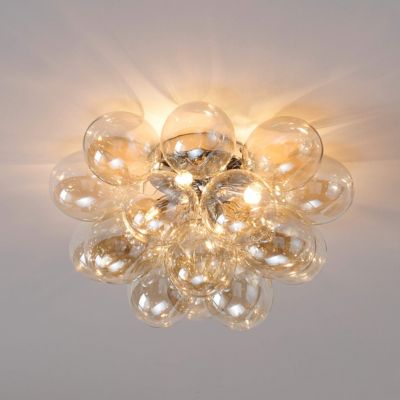 Plafonnier design grappe de 17 verres - Bartali